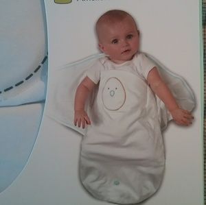 Nested Bean - Zen Swaddle Classic (white) NIB